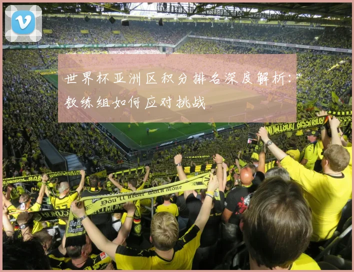 世界杯亚洲区积分排名深度解析：教练组如何应对挑战
